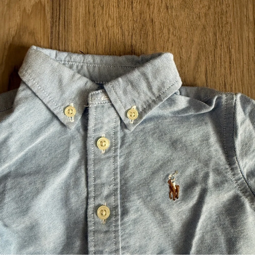 Ralph Lauren Baby Light Blue Shirt Size 3 months